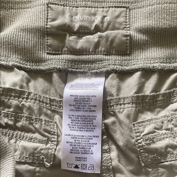 Calvin Klein Athletic Shorts olive green size M universal - Picture 2 of 7